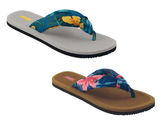 infradito amix donna kalimera con tessuto