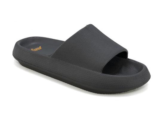 ciabatta morbidissima alta amix nera da uomo