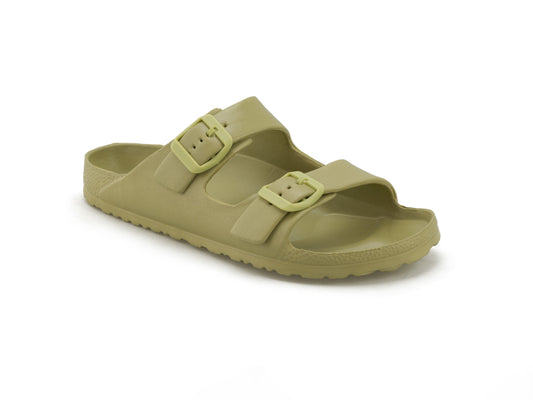 ZEFFIRINO BIRKE CIABATTA ESTIVA DONNA VERDE MILITARE