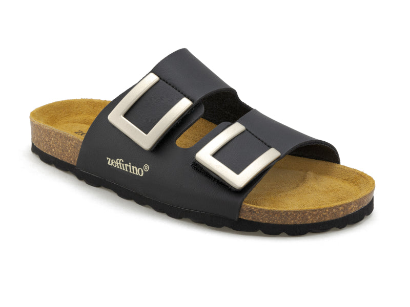 zeffirino ciabatte birke donna chic onlyou nere