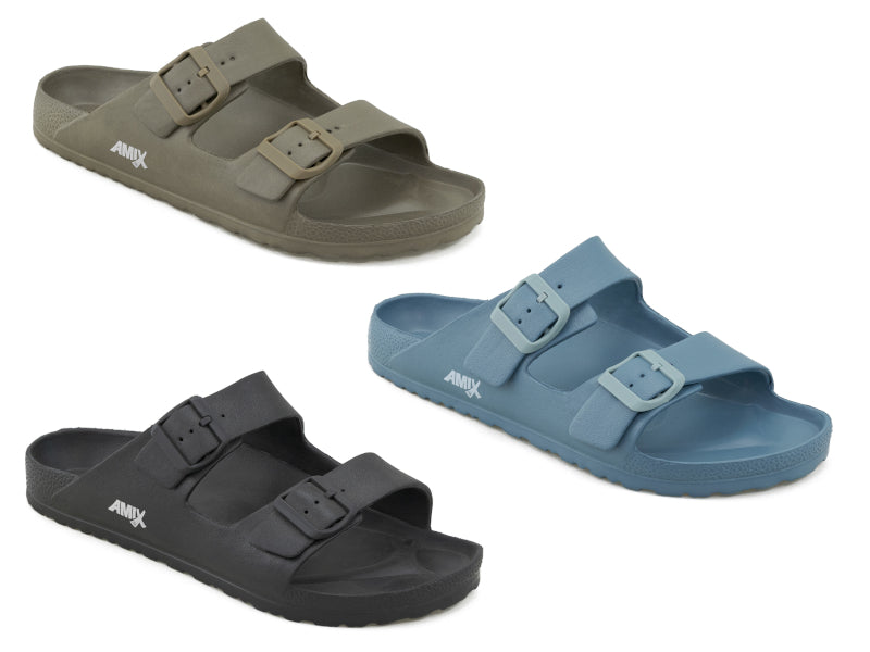 AMIX CIABATTE UOMO SHAPE DOPPIA FASCIA
