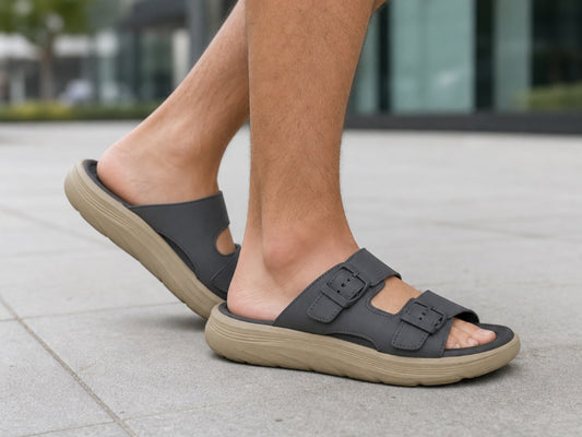 Amix_JISOFTU10_ciabatte_uomo_SOFT_nero_camminata
