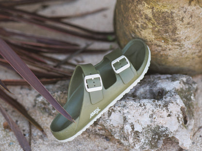 Amix_birke_sandali_doppia_fascia_uomo_verde