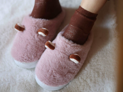 AMIX CIABATTE INVERNALI DONNA ORSETTO