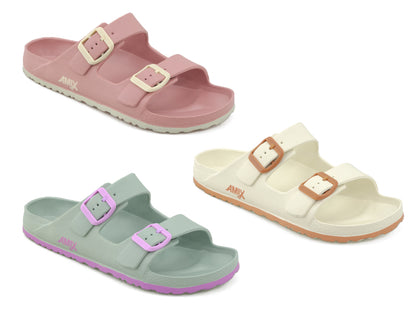 AMIX SANDALI LINE DONNA DOPPIA FASCIA