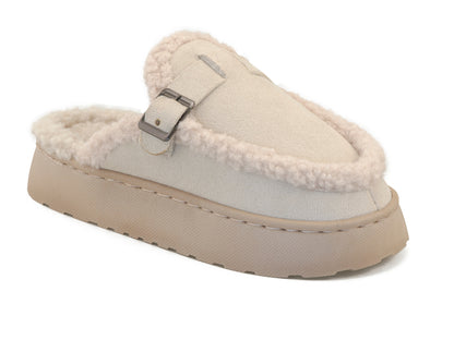 ciabatta invernale donna amix CREAMY CCIMONTD14_beige