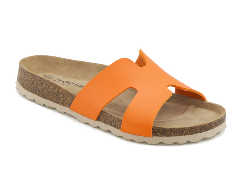 ciabatta da passeggio donna zeffirino hermes arancione