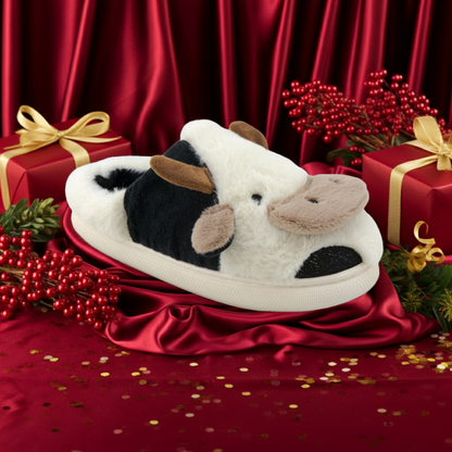 amix_ciabatte_invernali_donna_prettyzoo_mucca_viola_natale