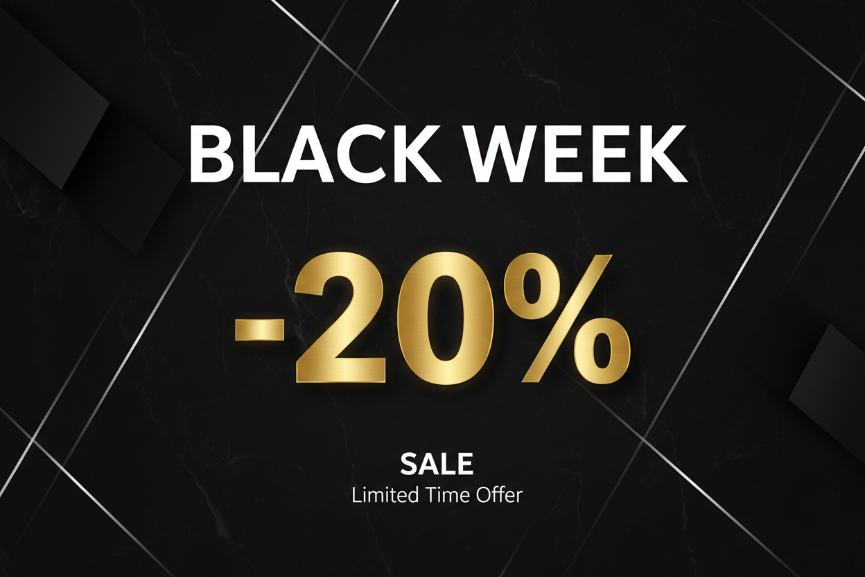black week - 20%