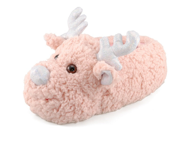 pantofola rosa renna donna amix