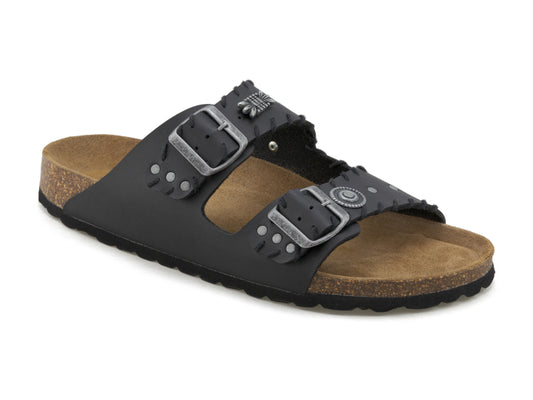 ZEFFIRINO BIRKE CIABATTA UOMO CHEYENNE NERA